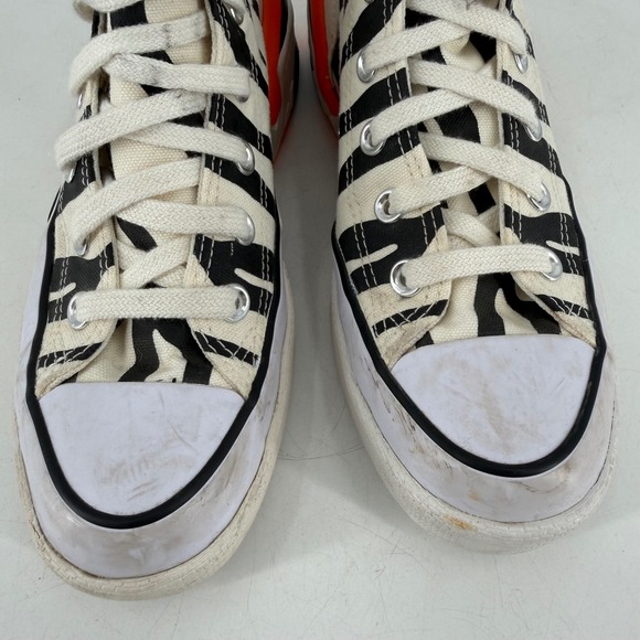 Converse Chuck Taylor Legacy CX Women Size 8 Zebra Platform Orange Streetwear - Picture 2 of 10